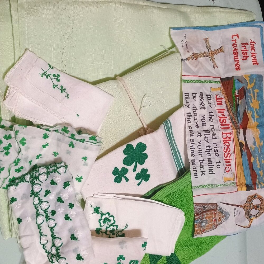 Irish Bundle Number 1 Irish Linens - Picture 2 of 9